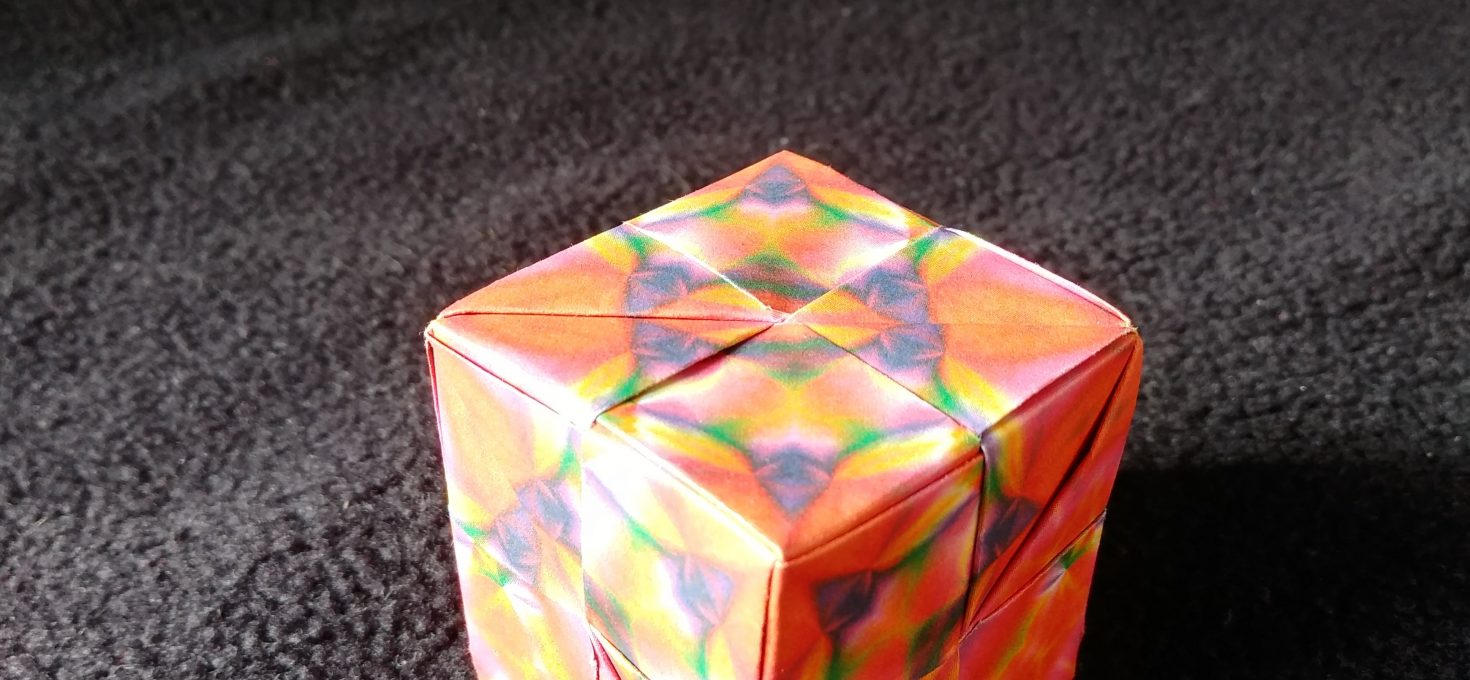 Origami cube