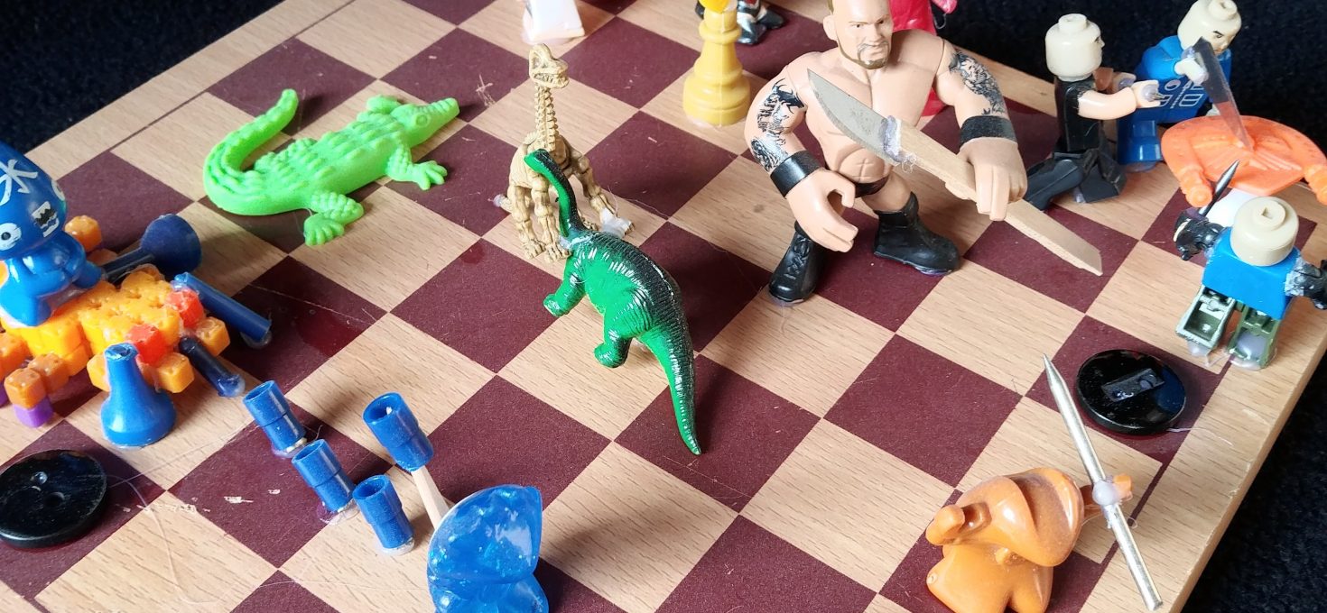Battle scene