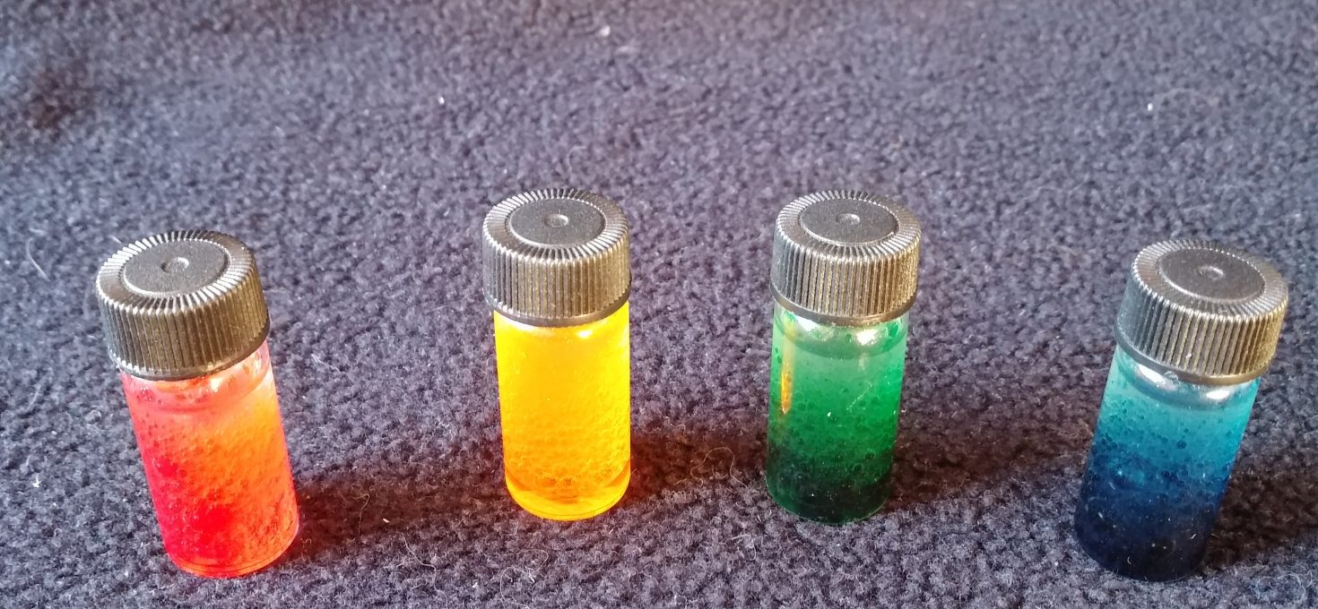 Mini Lava Lamps.