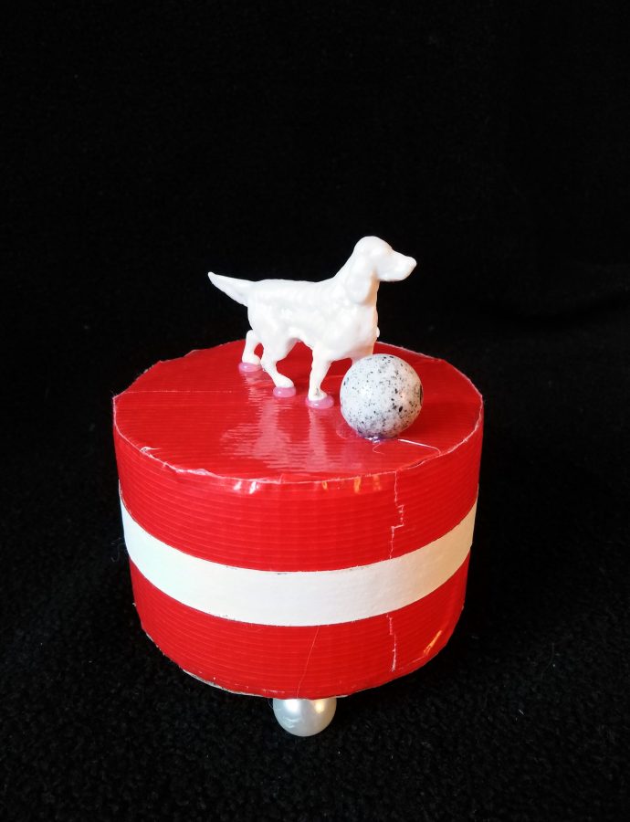 Dog music box