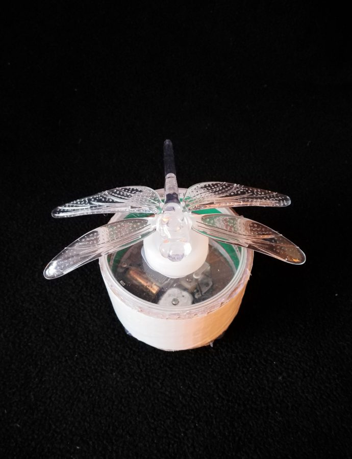 Dragonfly music box