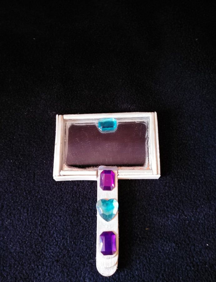 Hand held mirror