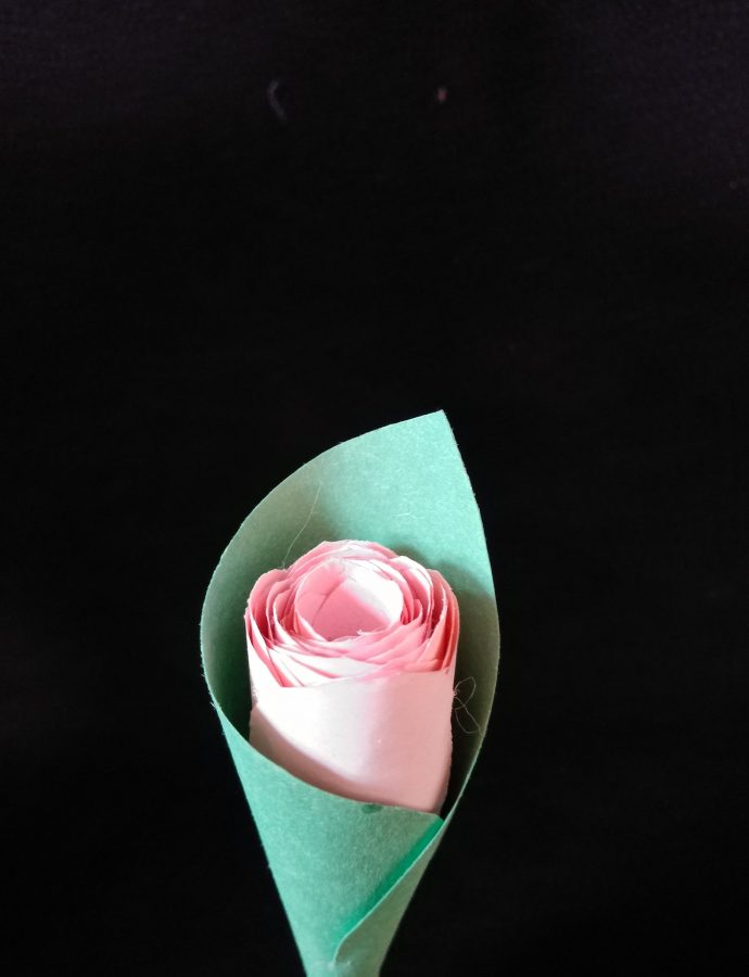 Origami Rose