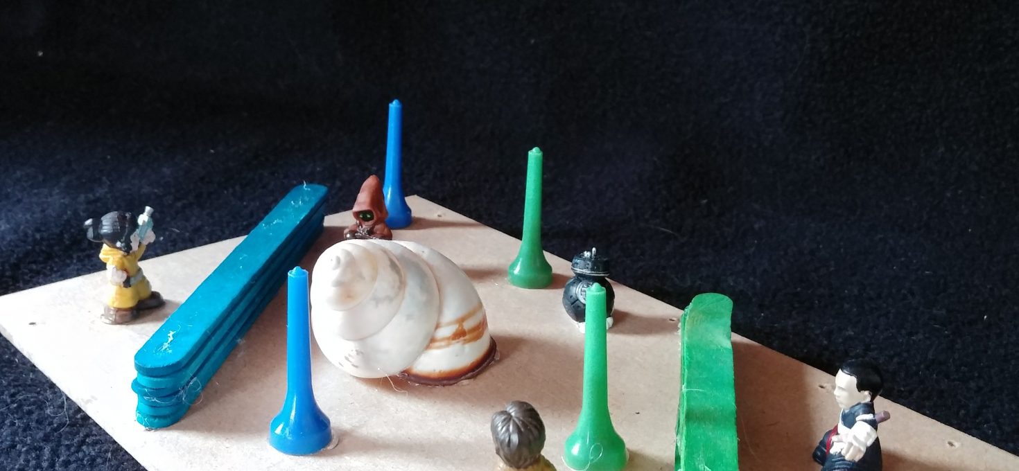 Star Wars Battle Scene