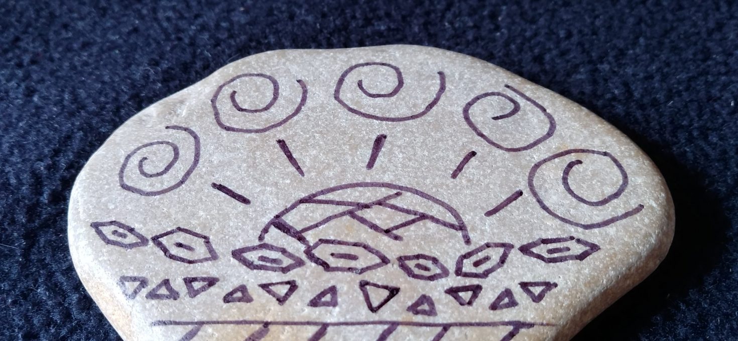 Rock Drawing