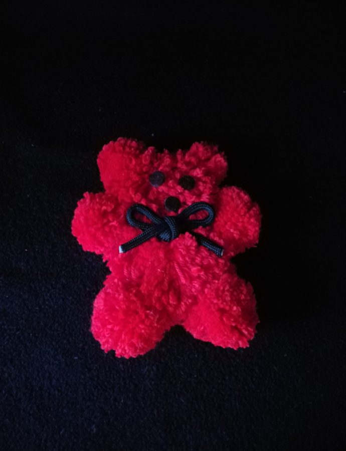 Pom Pom Teddy Bear